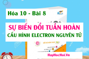 Sự biến đổi tuần hoàn cấu hình Electron nguyên tử, cấu hình electron của các nguyên tố nhóm a - Hóa 10 bài 8